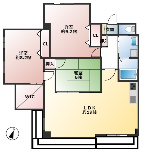 エンリッチFV号の間取り