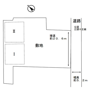 【区画図】 | アマルフィ近江八幡Ⅰ、Ⅱ