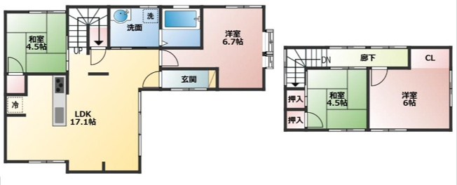 【間取り】 | 熊本市西区小島3丁目 | ☆間取り図☆
