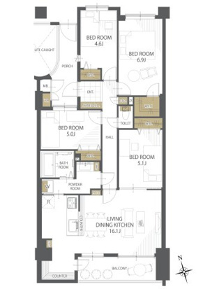 【間取り】の画像