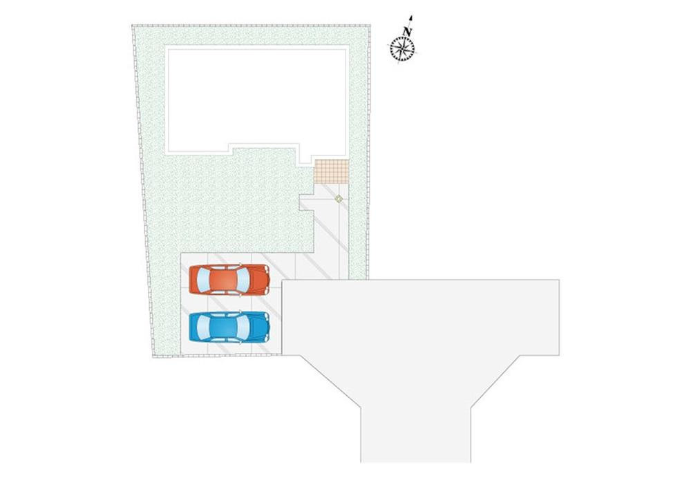 古河市女沼　新築戸建8の区画図