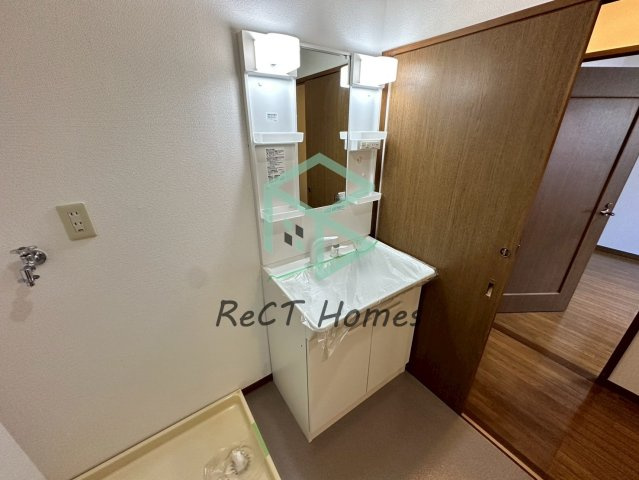 ハイツASAHIの洗面所