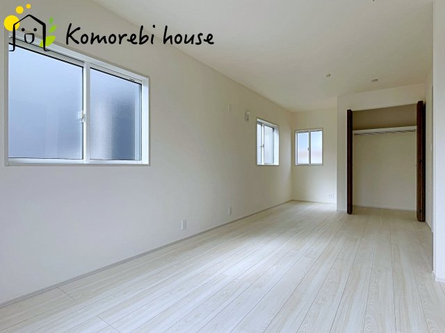 上尾市二ツ宮　3期　新築一戸建て　ブルーミングガーデン　03の寝室