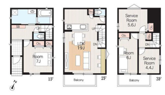 【間取り】 | 【名古屋市名東区社が丘3丁目130３新築戸建2号棟】✨️仲介手数料無料✨️上社小学校・上社中学校