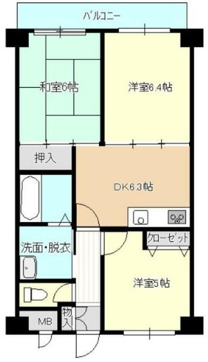 【間取り】 | ボンノール新大津