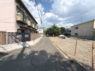 【前面道路含む現地写真】 | 右京区山ノ内荒木町　建築条件なし