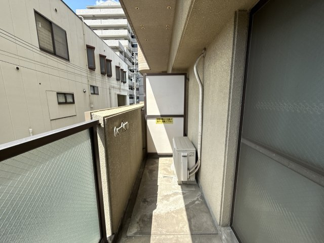 コーポラス神子岡のバルコニー