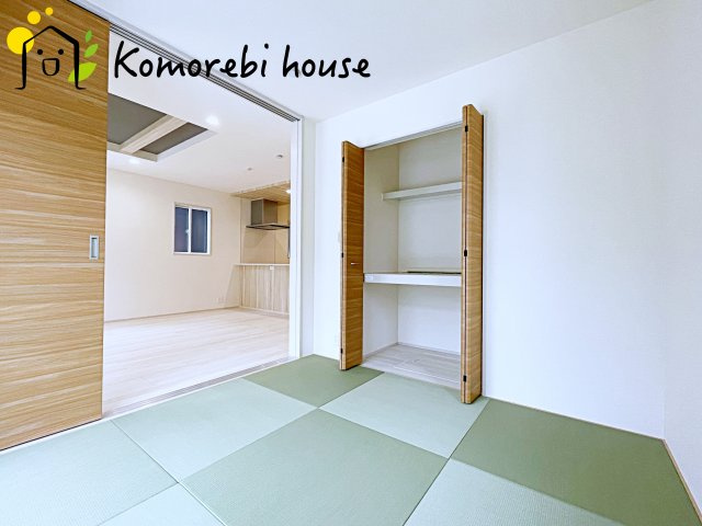 上尾市二ツ宮　3期　新築一戸建て　ブルーミングガーデン　04の和室|10/9　撮影済み