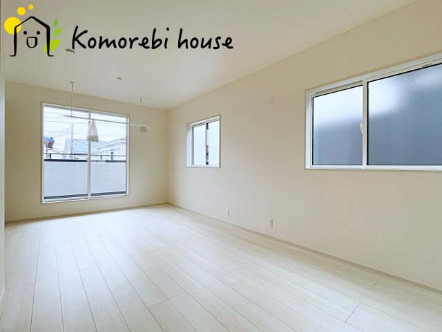 上尾市二ツ宮　3期　新築一戸建て　ブルーミングガーデン　04の寝室|10/9　撮影済み