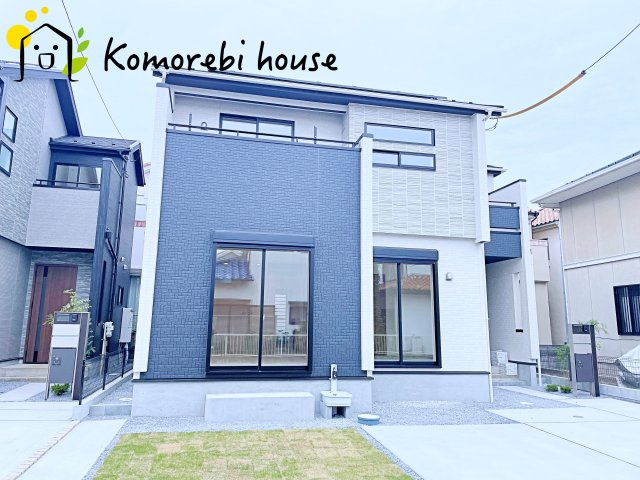 上尾市二ツ宮　3期　新築一戸建て　ブルーミングガーデン　04の外観|10/9　撮影済み