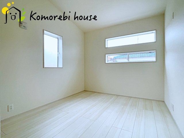 上尾市二ツ宮　3期　新築一戸建て　ブルーミングガーデン　04の洋室|10/9　撮影済み