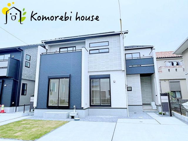 上尾市二ツ宮　3期　新築一戸建て　ブルーミングガーデン　04の外観|10/9　撮影済み
