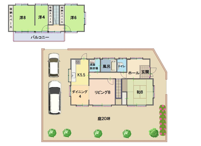 【間取り】 | 高知市大谷