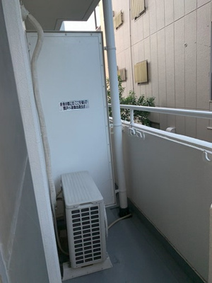 【バルコニー】 | カーサ大島 | お洗濯にも便利なバルコニー付き