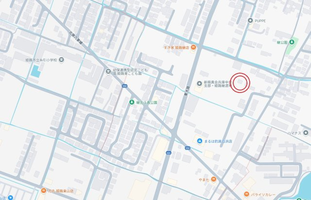 【地図】 | 姫路市継7期（全3棟）2号棟