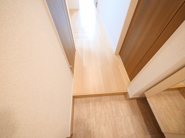 リエゾン学園前の玄関