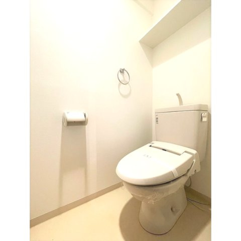 熊本市中央区本山町の賃貸マンションのトイレ