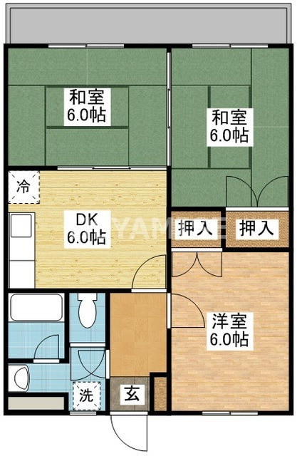夢ハウスの間取り