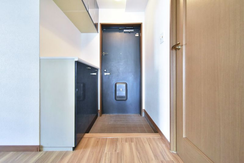 ダイアパレス六ツ門の玄関|シューズボックス付きの玄関です☆