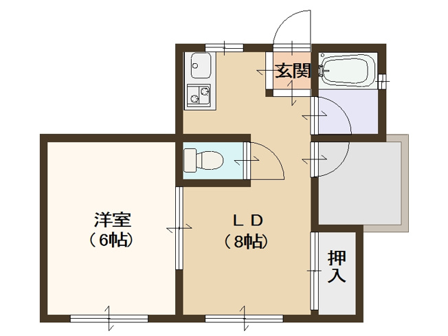 【間取り】 | ヒューマンプラザA棟