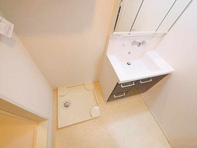 リエゾン学園前の独立洗面台