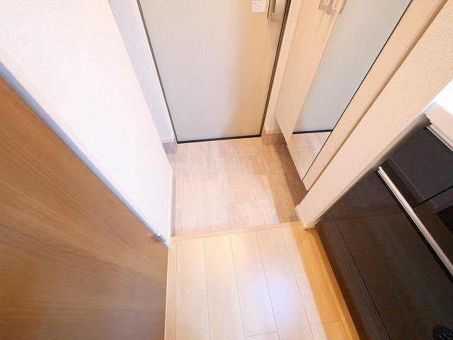 リエゾン学園前の玄関