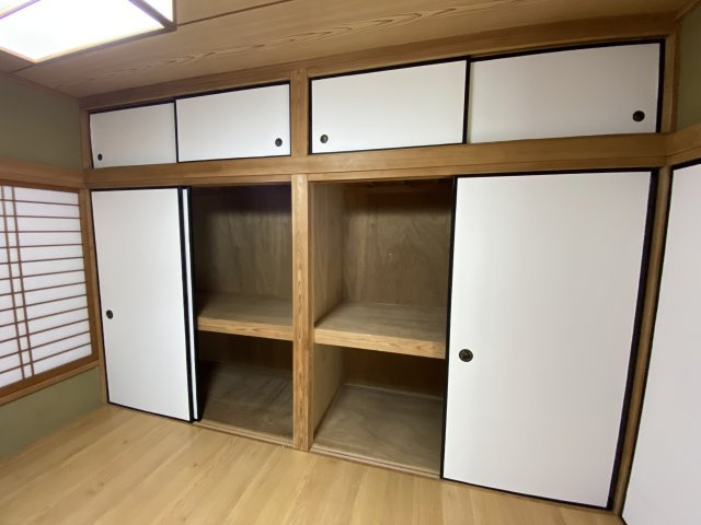 清水貸家の収納