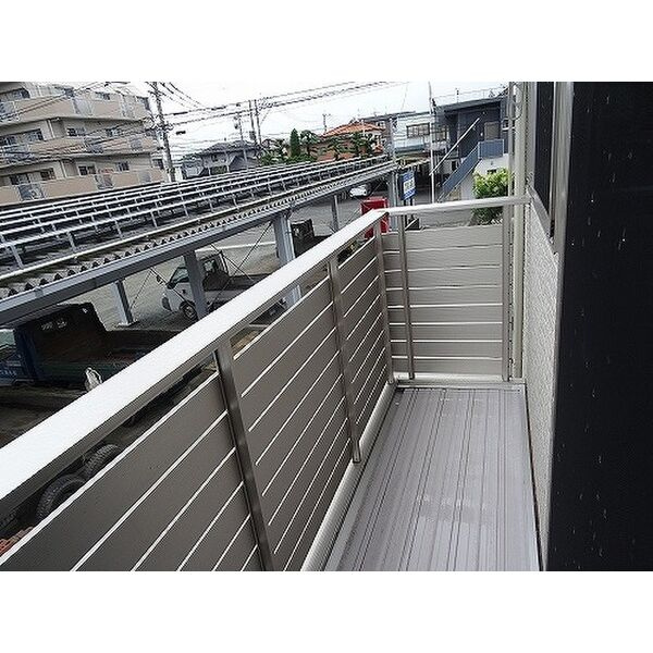 フォレストメゾン高嶋のバルコニー|広々としたバルコニーです