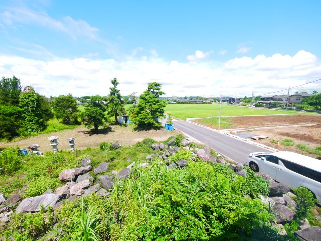 東金市北之幸谷　中古戸建の展望|内装リフォーム済み令和7年7月 車3台 床暖房（リビング・2階全室）リビング電動シャッタ― 都市ガス