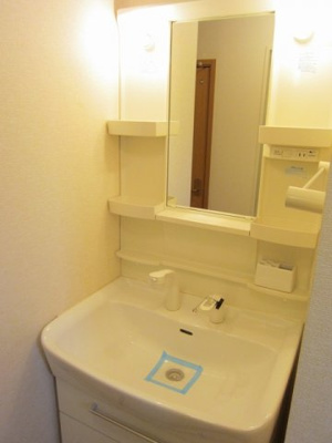 【洗面所】 | サンリットＮＩＩＮＯＭＩ | スペースが確保できる洗面所です