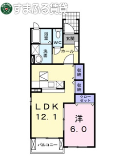 【間取り】 | パレストⅡ番館　岡崎市宮石町