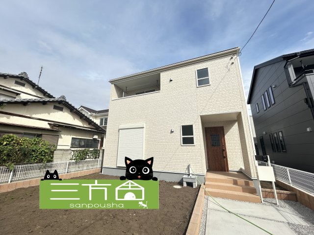 新築　高崎市新町第7　Livele Garden.S　１号棟の外観|現地写真　2025年10月完成しました！ご内覧等、お気軽にお問合せください♪　							
