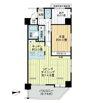 ライオンズガーデン東大島の間取り