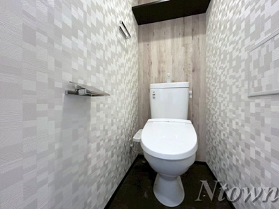 【トイレ】 | S-RESIDENCE浅間町駅前axial | 落ち着いた色調のトイレです