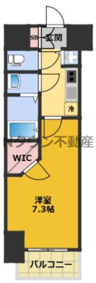 【間取り】 | S-RESIDENCE浅間町駅前axial | 間取りです。
