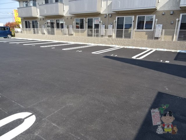 サザンクロスの駐車場