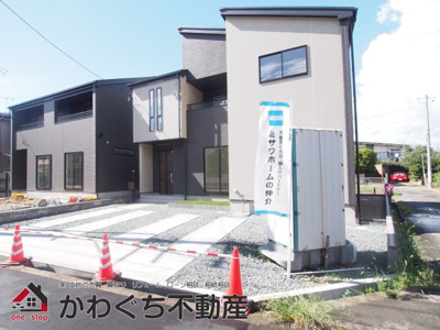 【外観】 | ＧＲＡＦＡＲＥ　泉字仲田　２号棟 | ★内覧予約で新米2kg★