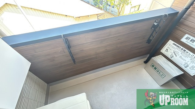 LECOCON江南Ⅱのバルコニー