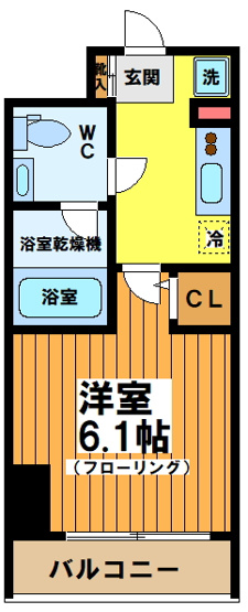 【間取り】 | プレール・ドゥーク笹塚Ⅱ