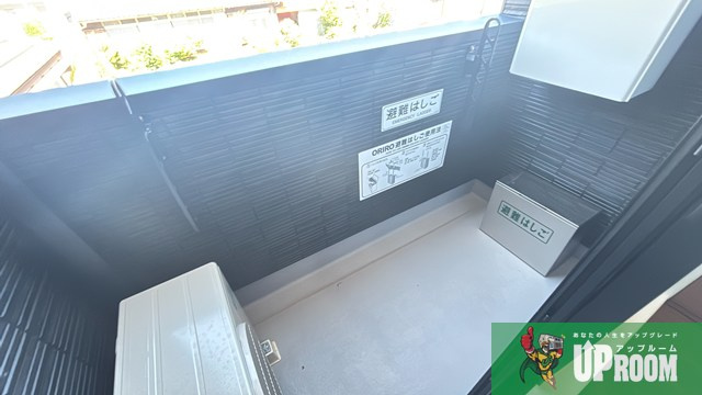 LECOCON江南Ⅱのバルコニー