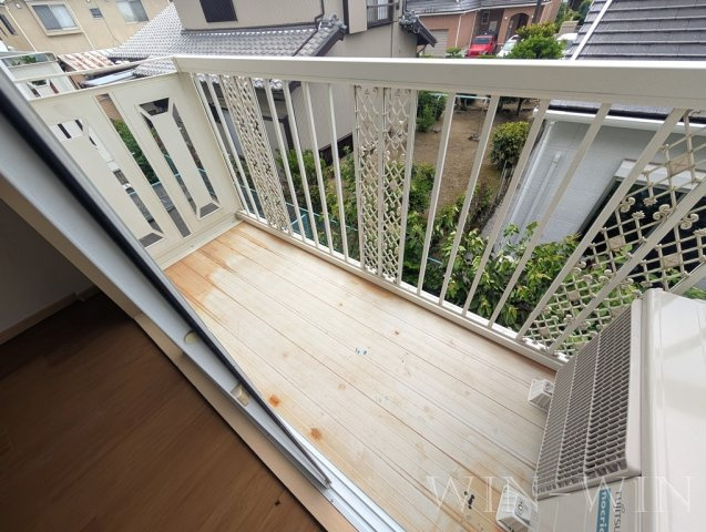 エルディム東陽 Ⅱのバルコニー