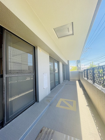 【バルコニー】 | ロワールマンション二日市３