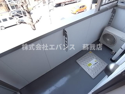 【バルコニー】 | リブリ・エイリアス | 落ち着いた時間を過ごせるバルコニーです