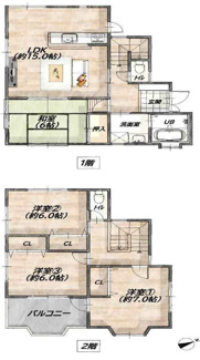 【間取り】 | 大津市木の岡町45-30　中古戸建
