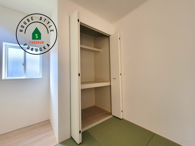 糟屋郡須恵町新原第4-2棟（2号棟）の収納|収納には困りません。