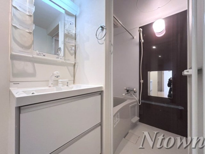 【洗面所】 | クオーレ名古屋 | 脱衣スペースもあります