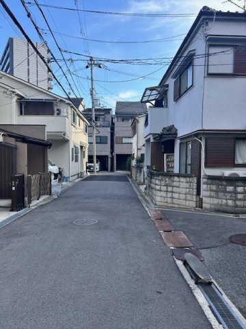 森小路１の前面道路含む現地写真