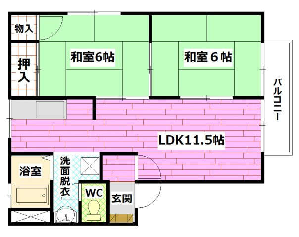 メモリーⅡの間取り