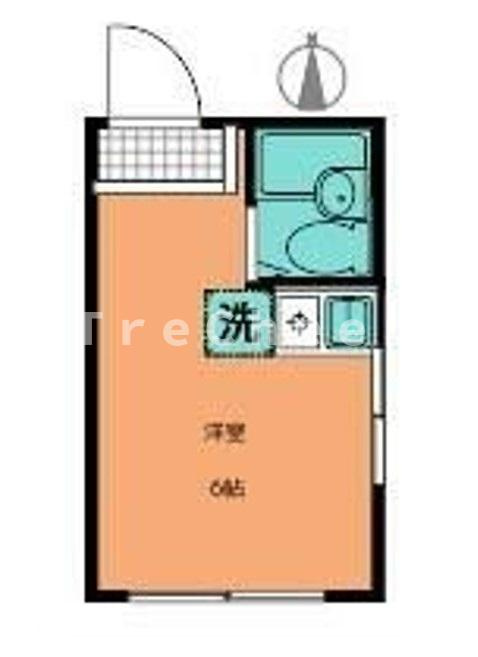 パラゼット早稲田の間取り