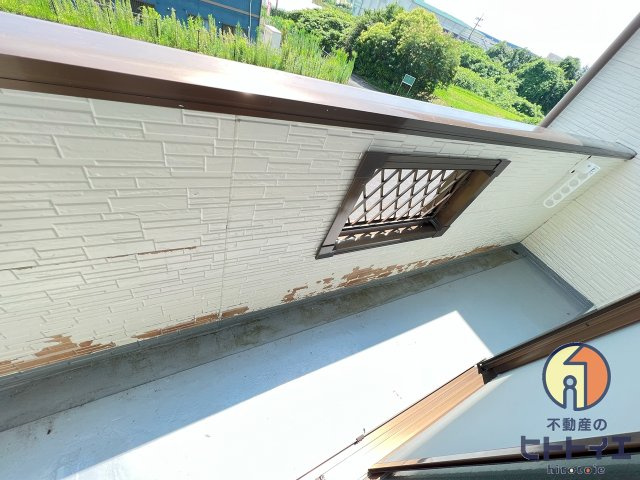 Peace久泉のバルコニー|暖かな日差しのふりそそぐバルコニー